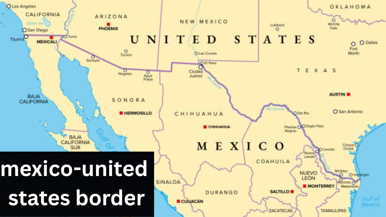 Mexico United States border